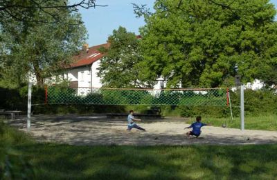 Beach-Volleyballfeld 