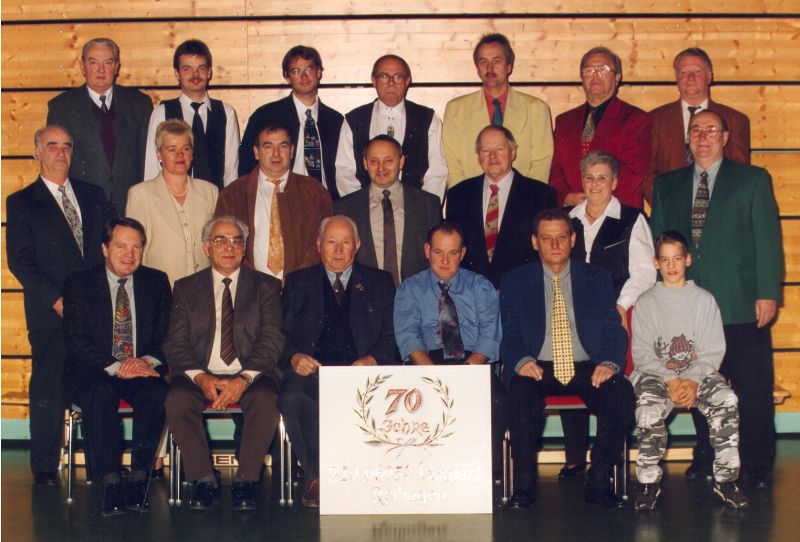 70-jähriges Bestehen des Brieftaubenvereins