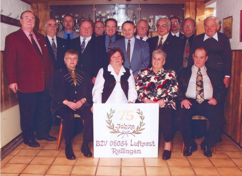 75-jähriges Bestehen des Brieftaubenvereins