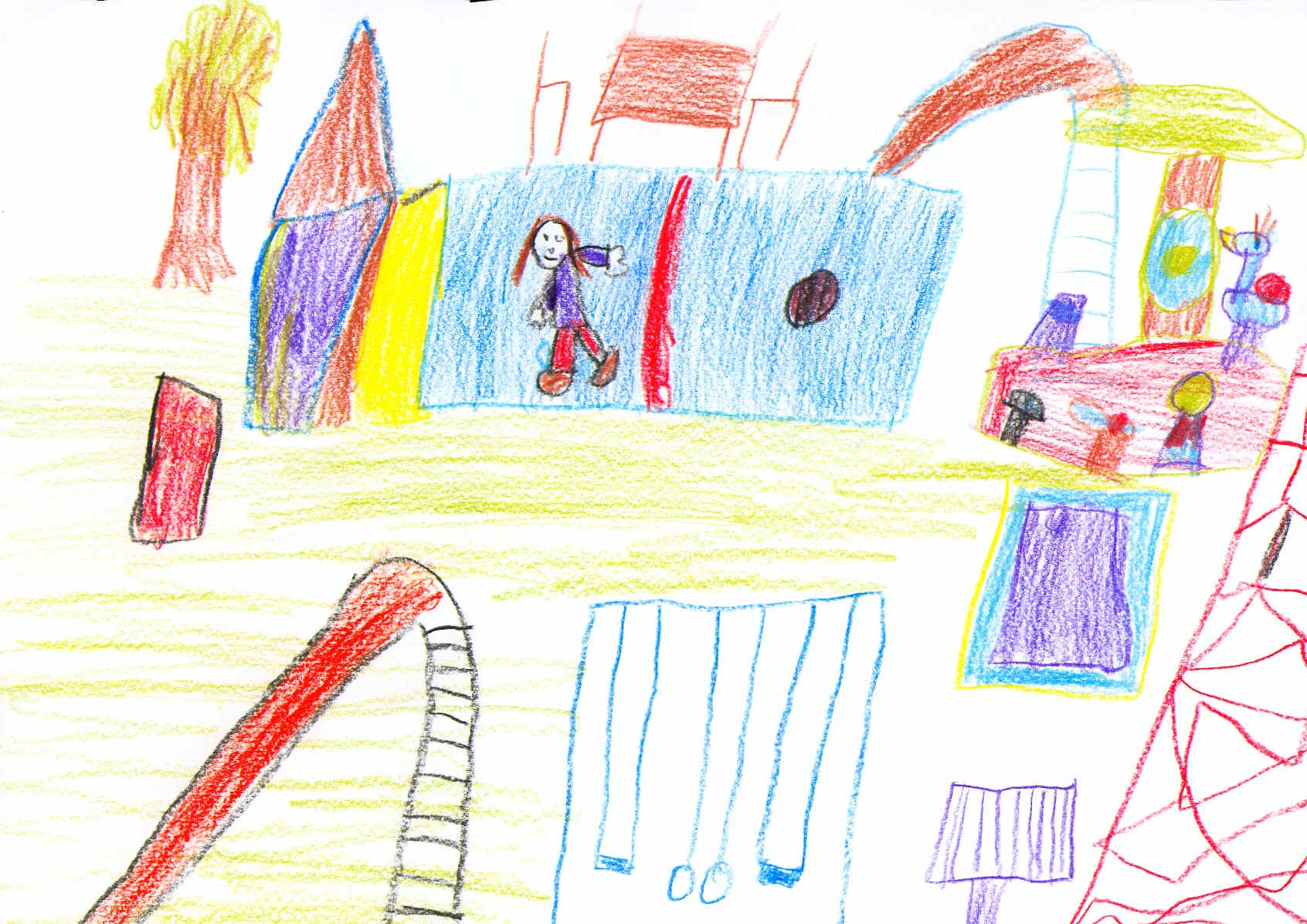 Schulhofwunsch auf dem Papier