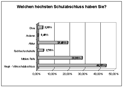 Schaubild Schulabschluss