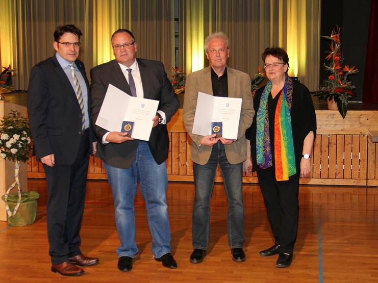 Ehrungen Vorstandmitglieder Gold