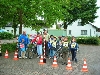 Teilnehmer des Fahrradturniers