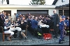 Bei Wrstchen und Bier klang der Abend aus