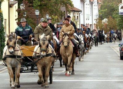 Wendelinsritt erinnerte an historische \