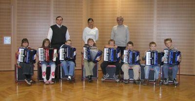 Die jungen Musiker von der Lusshardschule Neulussheim 