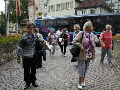 Reilinger Senioren besuchten Bad Mergentheim