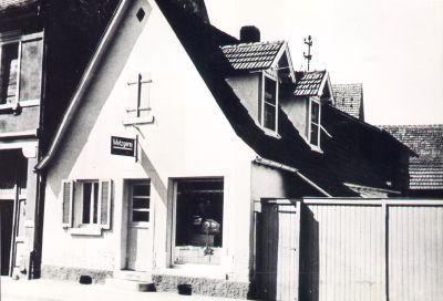Die Metzgerei in den 1940er Jahren