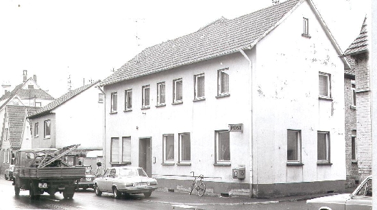 Von 1964 bis 1977 befand sich das Postamt in der Hauptstrae