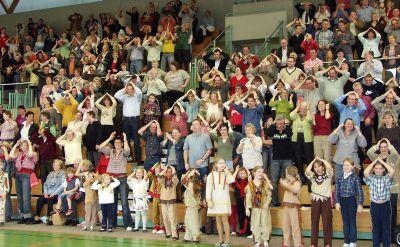 Voll besetzte Mannherz-Halle