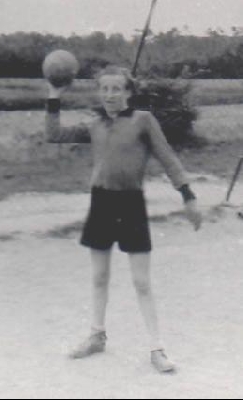 Ernst Mller als Jugendhandballer