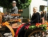 Die Prinzessin des Karnevalvereins auf der Kutsche
