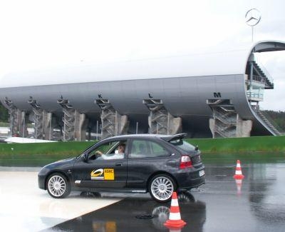 Besichtigung des Fahrsicherheitszentrums im Hockenheim
