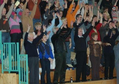 Begeistertes Publikum bei der TBG Sportgala