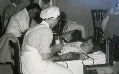 Vor 50 Jahren: Erste Blutsdpendeaktion 