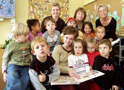 Serbische Praktikantin im Oberlin-Kindergarten