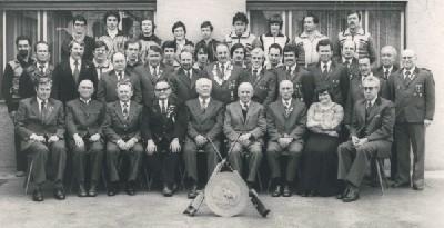 Mitglieder des Sportschtzenvereins 1979
