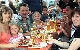 Knusprige Hhnchen beim Gockelfest