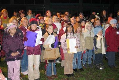 Viele Kinder kamen zum Martinsumzug