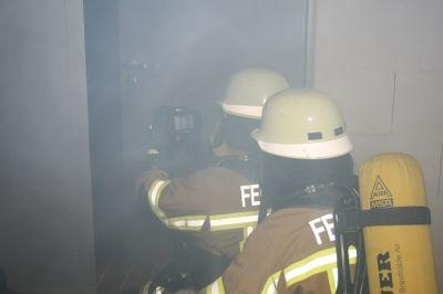 Mit der Wrmenbildkamera beim Feuerwehreinsatz