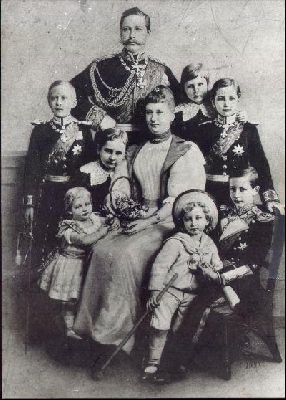 Die kaiserliche Familie im Jahre 1894