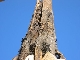 Schden am Dach der evangelischen Kirche umfangreicher 