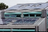 Die Photovoltaikanlage auf dem E-Gebude der Grundschule