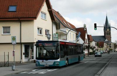 Buslinie nach Walldorf noch 2008