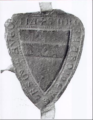 Das Siegel von Eberhard von Welrsov (1284)