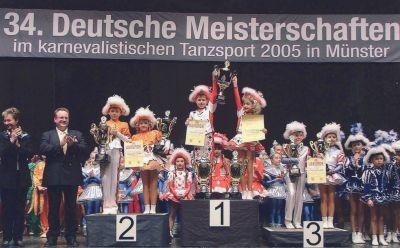 Deutsche Vizemeister: Darja Balatzki + Lukas Mller 