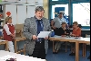 Wahlleiter Krmer verkndet das verlufige Endergebnis