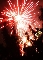 Feuerwerk am Himmel