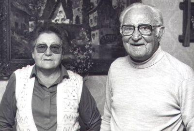 Ella Mannherz und  Altbrgermeister Fritz Mannherz