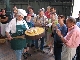 Mit Freunden gefeiert und geschlemmt