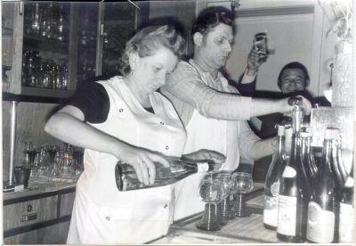 Das Wirtsehepaar Gei� Anfang der 80er