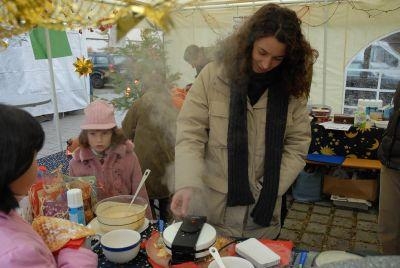 Waffeln beim Oberlin-Kindergarten