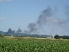 Der Brand in Wiesloch - von der Leimengrube aus gesehen