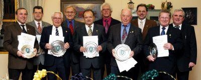 Ehrung fr 200 Jahre Treue zum Sngerbund