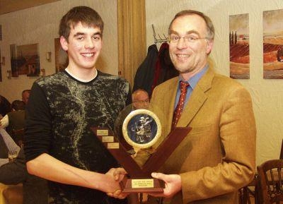 B-Jugendspieler David Ganshorn wurde TBG-Sportler des Jahres