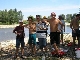 Picknick am Loire-Ufer
