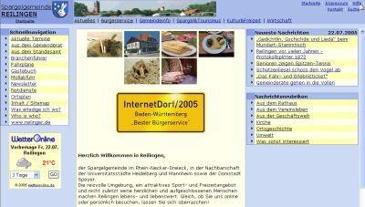 Die Reilinger Homepage: immer aktuell