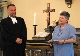 Pfarrer Nauber berreichte das Kronenkreuz