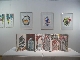 Blick in die Ausstellung in der Zeitkunst-Galerie Halle
