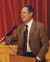 Einer der Gratulanten: Finanzminister Gerhard Stratthaus