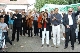 Ehrengste bei der Straenfesterffnung