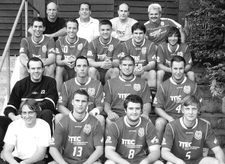 Das TBG-Landesliga-Team 2007/2008 