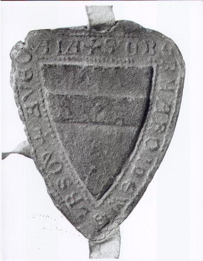 Das Siegel von Eberhard von Welrsov (1284)