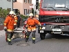 Feuerwehr probte den Einsatz in einem komplexen Gebude