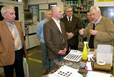 Betriebsfhrung bei der Fa. Hoffmann Stanztechnik 