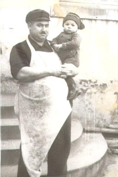 Osmund Gei� sen. und jun. Mitte der 1930er Jahre